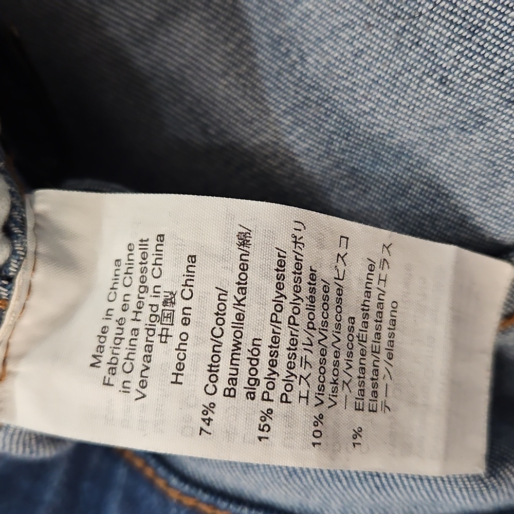 Madewell Blue High Rise Roadtripper Jeans Size 27 - Picture 9 of 13